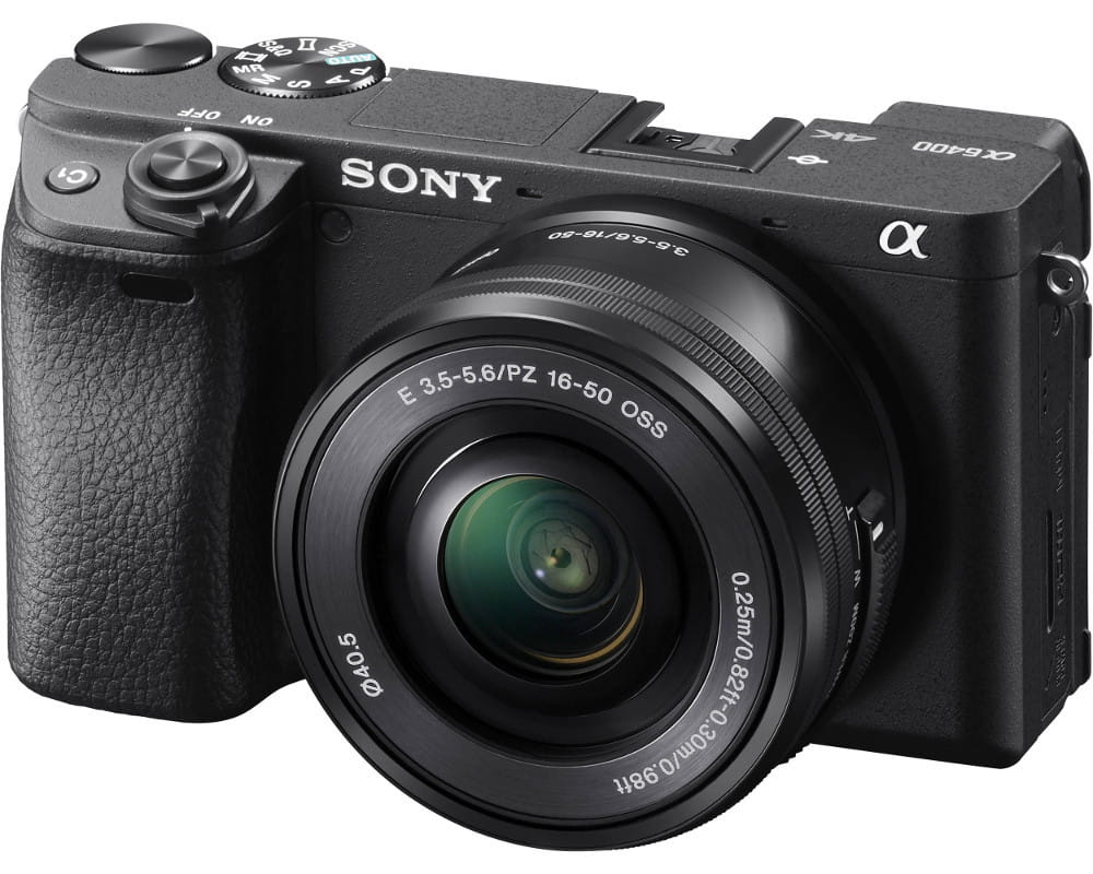 Sony A6400 + obiektyw 16-50 mm 