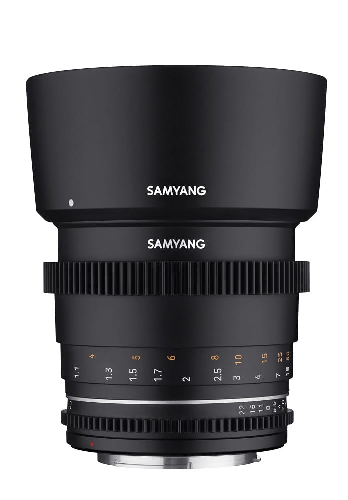 Samyang 85mm T1.5 VDSLR MK2 Fuji X