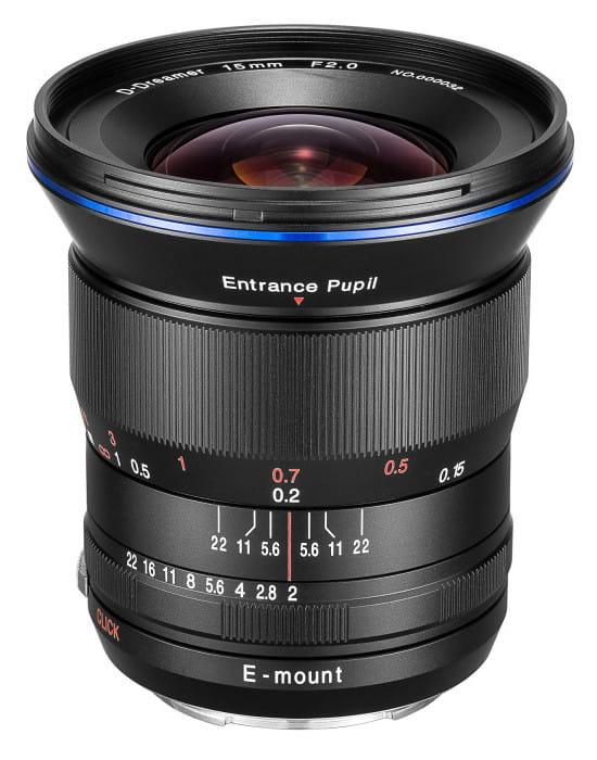 Venus Optics Laowa D-Dreamer 15 mm f/2,0 Zero-D