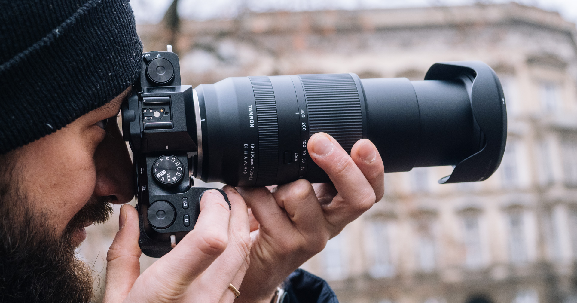 Tamron 18-300 mm F/3.5-6.3 DI III-A VC VXD - test spacer