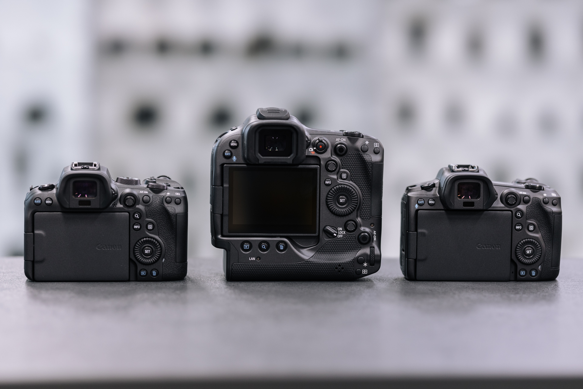 Canon R6, R3, R5, fot. KB.