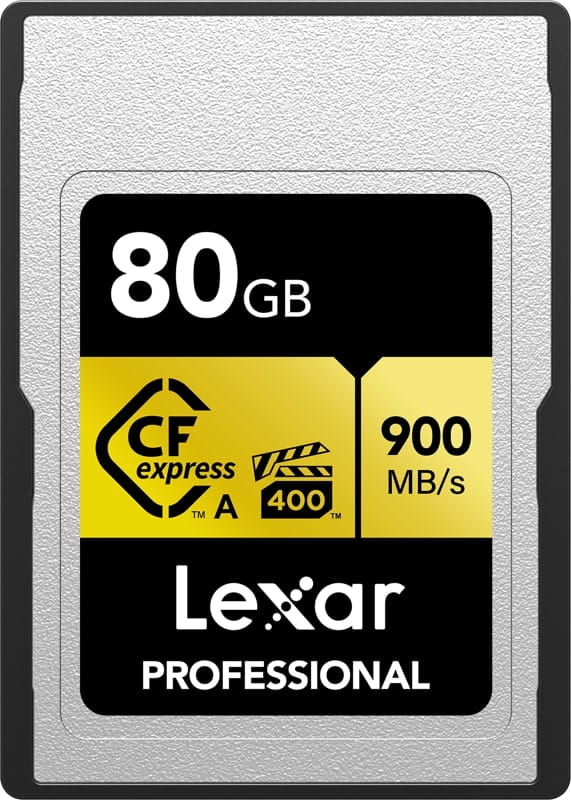  Lexar CFexpress Pro Gold R900/W800 (VPG400) 80GB (Type A)