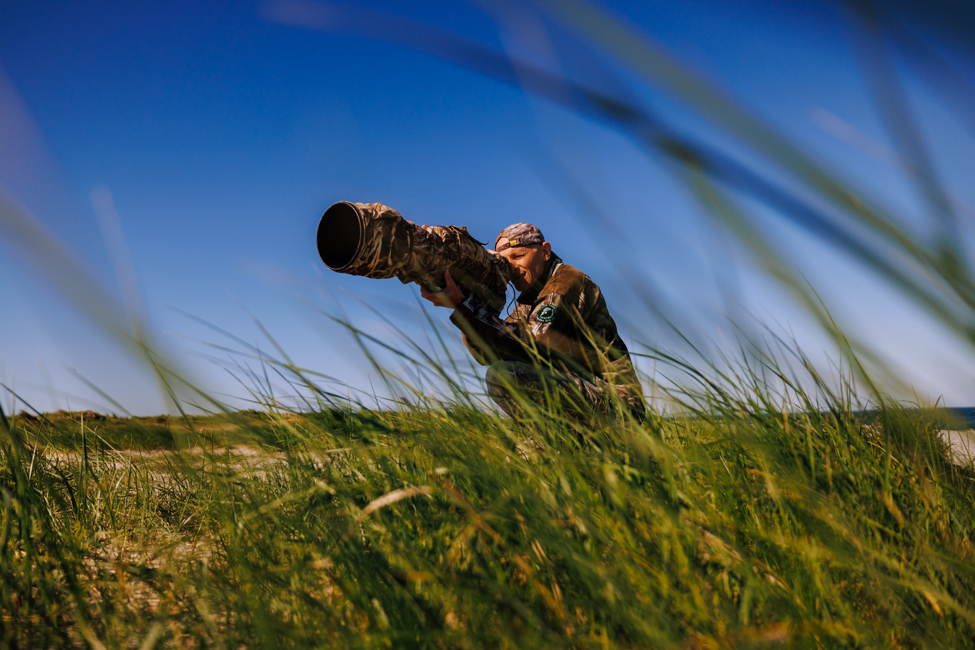 Plener na Helgolandzie 2024, fot. Krzysztof Basel.