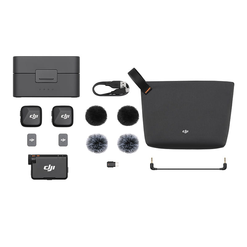 DJI MIC MINI (2 TX + 1 RX + ETUI ŁADUJĄCE)