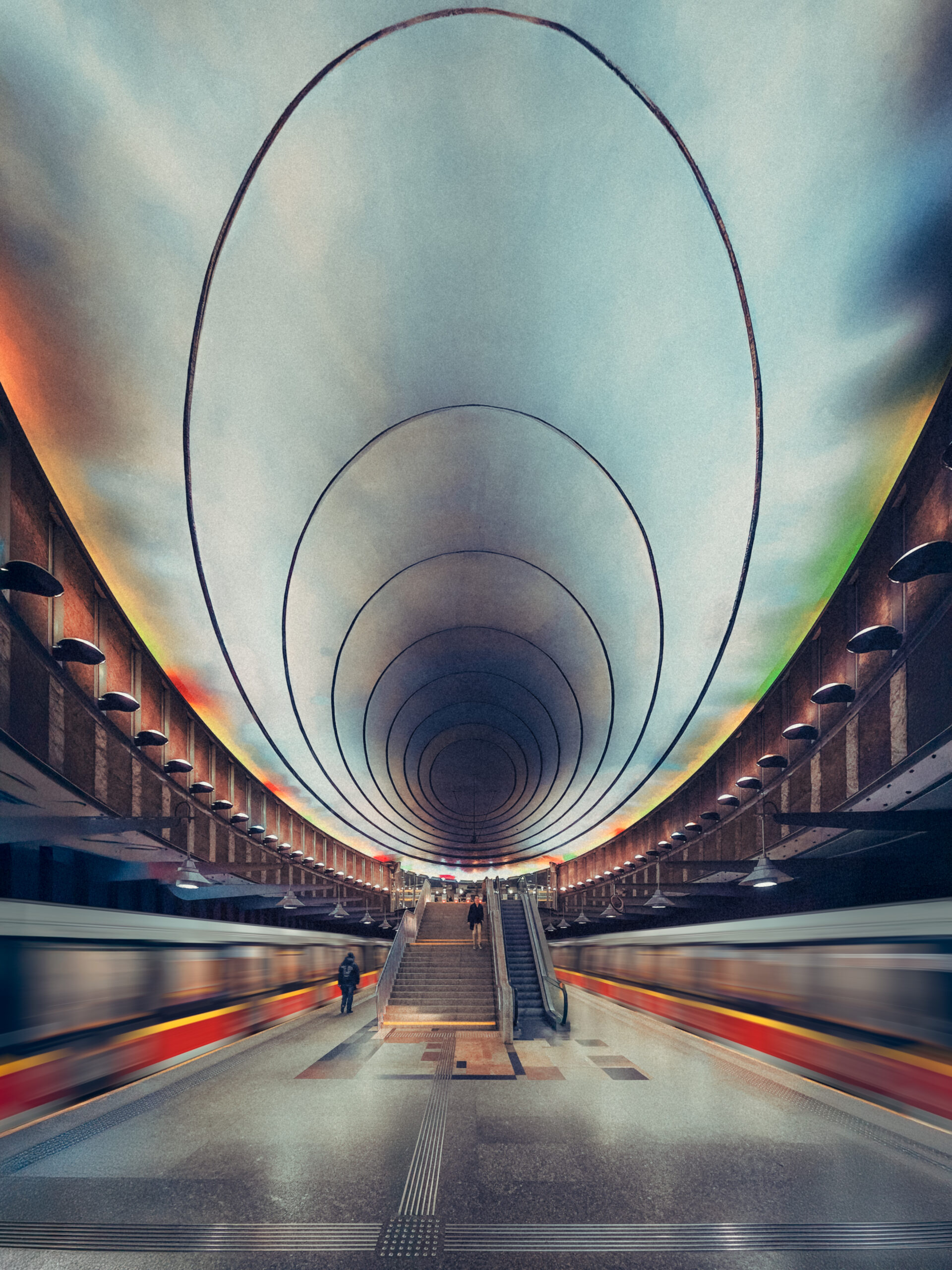 Aleksander Małachowski, znany jako Hashtagalek, będzie opowiadać o geometrii i nietypowych perspektywach w fotografii architektonicznej. Fot. Hashtagalek.