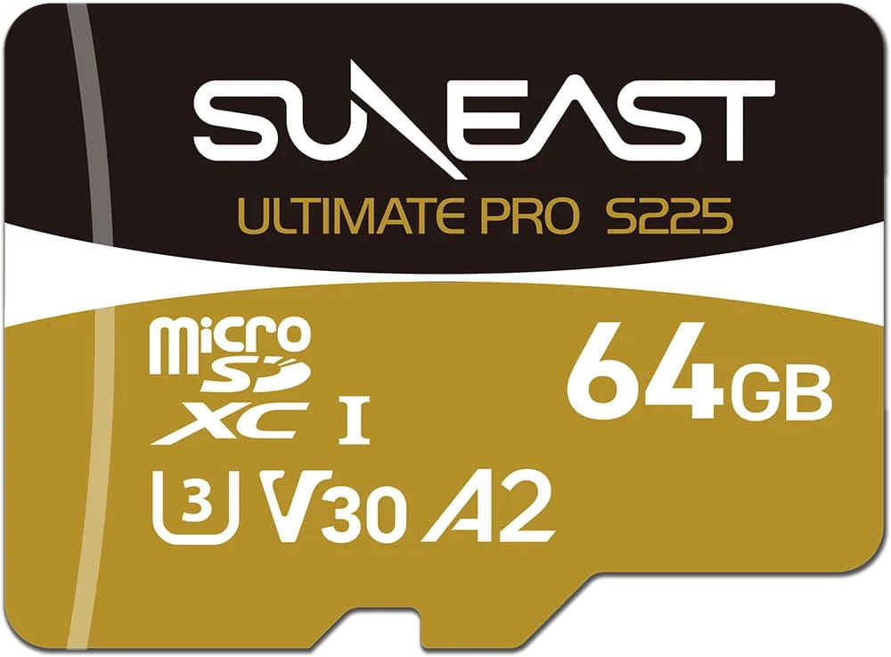 SUNEAST ULTIMATE PRO S225 Gold Series microSDXC UHS-I V30 64GB