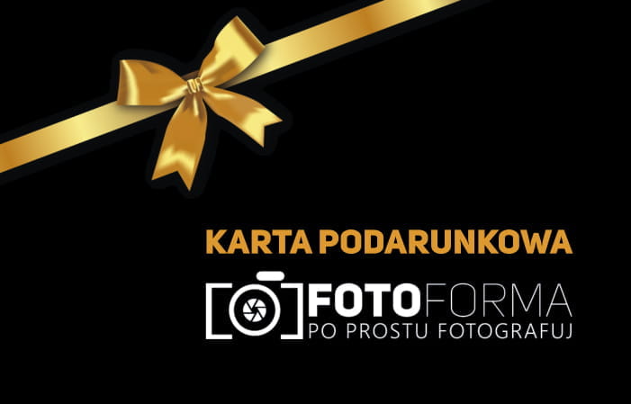 KARTA PODARUNKOWA FOTOFORMA 
