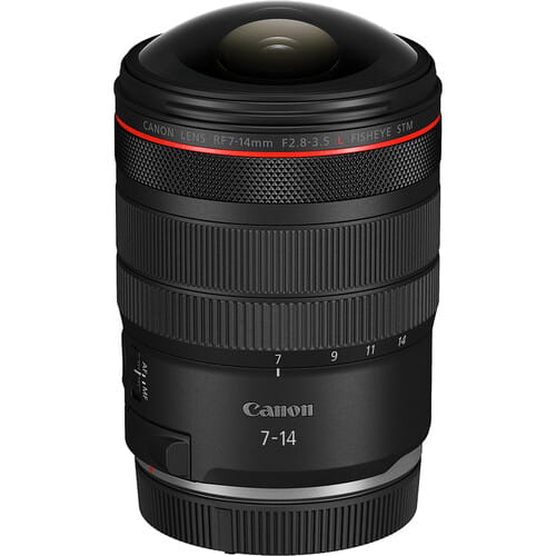 Canon RF 7-14 mm f/2.8-3.5 L Fisheye STM