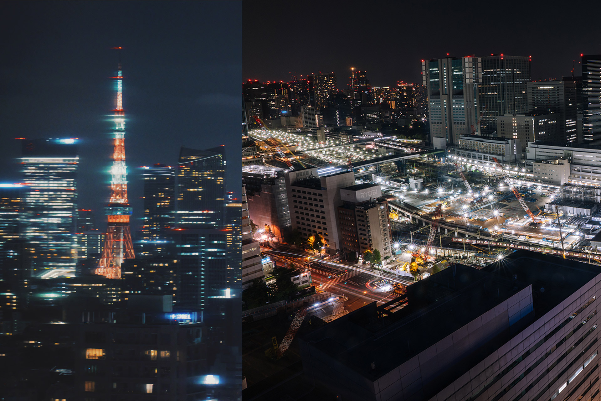 To samo miejsce, dwa zupełnie inne ujęcia. To właśnie magia zooma o szerokim zakresie ogniskowych. Japonia, Tokio, 2025 r. Fot. Krzysztof Basel.