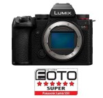 Aparat Panasonic LUMIX S5II body | Rozszerz gwarancję do 5 lat + rabat 50% na obiektyw Lumix S 50 mm f/1.8 + rabat 860 zł na wybrany obiektyw