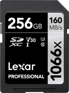 Karta pamięci Lexar Pro 1066x SDXC U3 (V30) UHS-I R160/W120 256GB