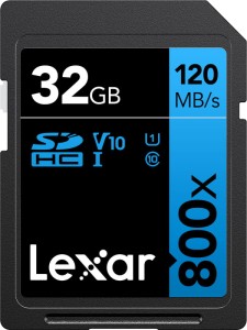 Karta Lexar 800x SDHC UHS-I 32 GB