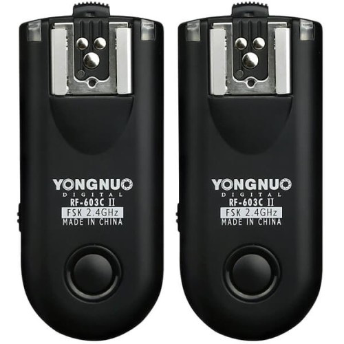 Zestaw dwóch wyzwalaczy radiowych Yongnuo RF603C II z kablem C1 do Canon_1 (1).jpg
