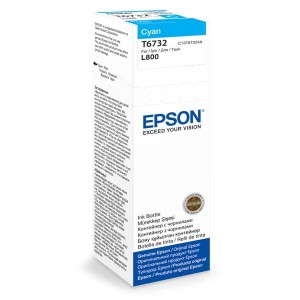 Tusz EPSON T6732 Cyan - Błękitny C13T67324A (70ml)