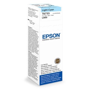 Tusz EPSON T6735 Light cyan - Jasny błękitny C13T67354A (70ml)