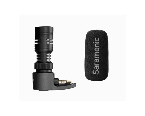 Mikrofon pojemnościowy Saramonic SmartMic+ do smartfonów ze złączem mini Jack TRRS_1 (1).jpg