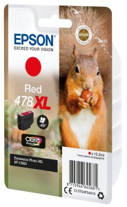 Tusz EPSON C13T04F54010 478 Red Claria XL - Czerwony | krótki termin* 