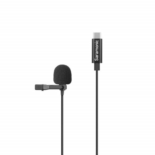 Mikrofon krawatowy Saramonic LavMicro U3A ze złączem USB-C_1 (1).jpg
