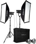 Nanlite FS-300 LED 2 zestawy oświetleniowe ze statywem 