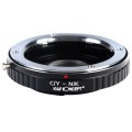 Adapter bagnetowy K&F Concept Contax_Yashica obiektyw – Nikon F-mount body_3(1).jpg