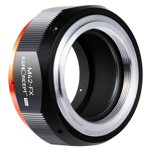 Adapter bagnetowy K&F Concept PRO M42 obiektyw – Fuji FX body_1(1).jpg