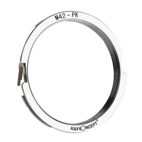 Adapter bagnetowy K&F Concept M42 obiektyw – Pentax K body_1(1).jpg