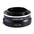 Adapter bagnetowy K&F Concept Minolta MC_MD obiektyw – Sony NEX E-mount body_4(1).jpg