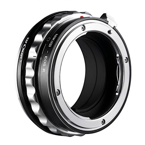 Adapter bagnetowy K&F Concept Nikon F-mount G obiektyw – Canon RF body_1(1).jpg