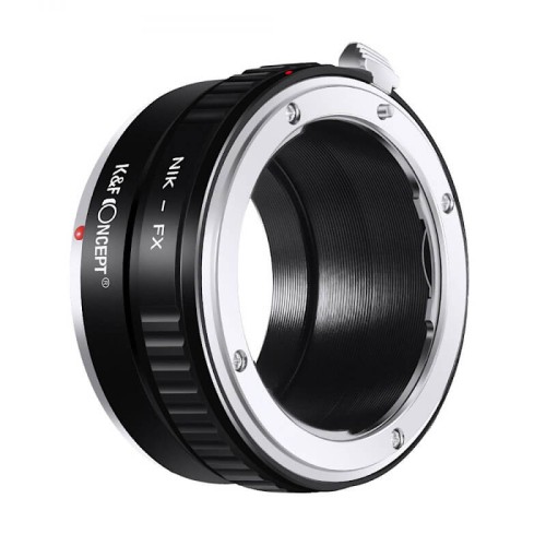 Adapter bagnetowy K&F Concept Nikon F-mount obiektyw – Fuji FX body_1(1).jpg