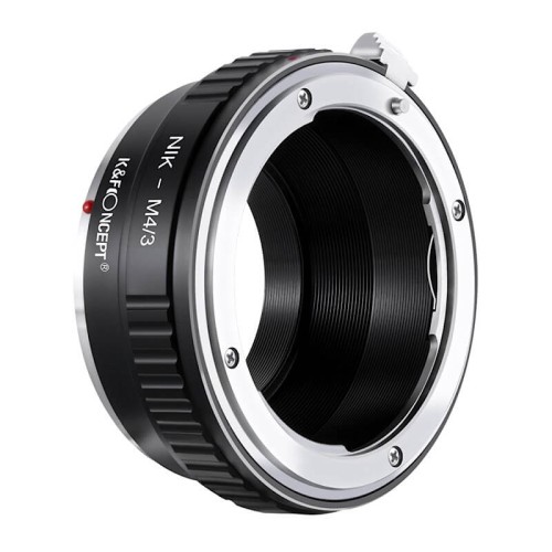 Adapter bagnetowy K&F Concept Nikon F-mount obiektyw – Micro 4_3 body_1(1).jpg
