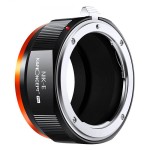 Adapter bagnetowy K&F Concept PRO Nikon F-mount obiektyw – Sony NEX E-mount body