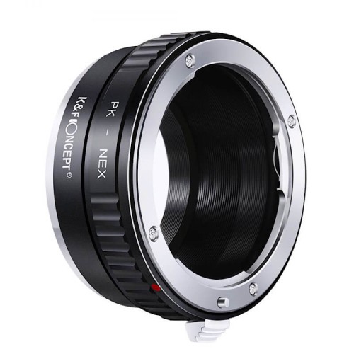 Adapter bagnetowy K&F Concept Pentax K obiektyw – Sony NEX E-mount body_1(1).jpg