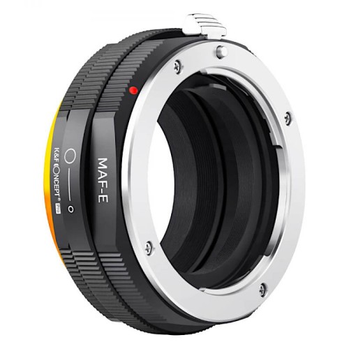 Adapter bagnetowy K&F Concept PRO Sony A-mount_Minolta MAF obiektyw – Sony E-mount body_1(1).jpg