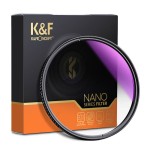Filtr połówkowy szary K&F Concept Nano-X soft ND8 62mm