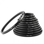 Zestaw redukcji filtrowych K&F Concept – komplet 11 adapterów od 82mm do 26mm STEP DOWN