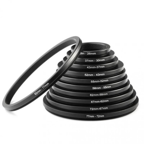 Zestaw redukcji filtrowych K&F Concept – komplet 11 adapterów od 82mm do 26mm STEP DOWN_1 (1).jpg