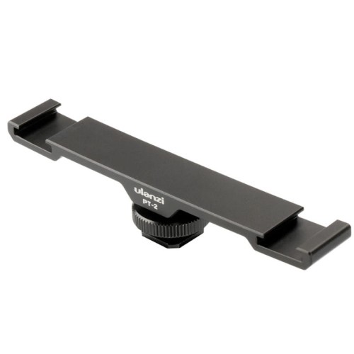 Aluminiowa szyna fotograficzna Ulanzi PT-2 2x zimna stopka 14 cm_1.jpg