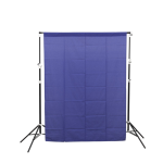 Niebieskie tło materiałowe 1,5x2,1 m GlareOne Blue Screen Backdrop 1.5x2.1