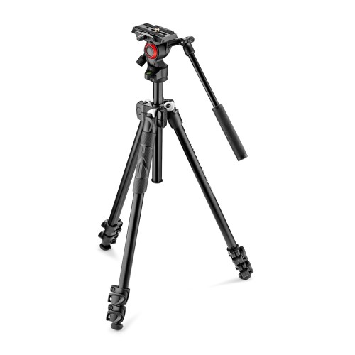 Statyw Manfrotto 290 Light + głowica wideo Befree Live MK290LTA3-V