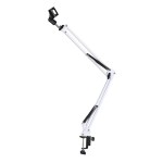 Uchwyt ramię do mikrofonu rozm. S - 70cm Rayyu - białe