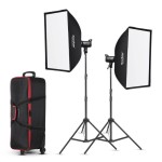 Zestaw lamp LED z akcesoriami Godox SL100D
