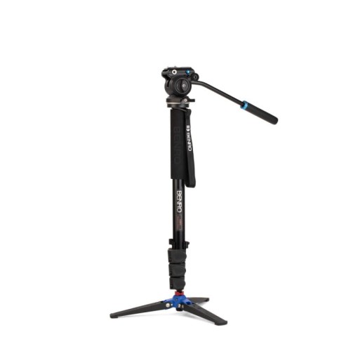 Monopod A38FD +nóżki VT2 + głowica S2PRO_1.jpg