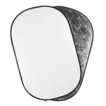 Blenda Quadralite srebrno-biała 120x180cm