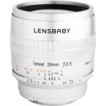 Obiektyw Lensbaby Velvet 28mm f/2.5 do Canon EF srebrny