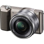 Aparat cyfrowy Sony A5100 + obiektyw 16-50 brązowy - ILCE5100LT