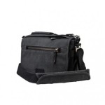 Torba Tenba Cooper 8 Camera Bag - Grey Canvas - Black Leather