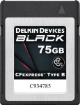 Karta pamięci Delkin CFexpress BLACK R1725/W1240 75GB