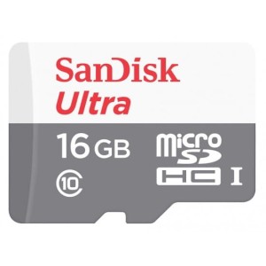 Karta pamięci SANDISK ULTRA ANDROID microSDHC 16 GB 80MB/s Class 10 UHS-I