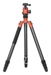 Statyw Fotopro X-go Predator z głowicą kulową FPH-62Q - pomarańczowy