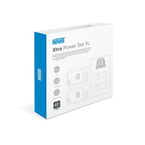 Zestaw ładowarka dwukanałowa Newell DL-USB-C i dwa akumulatory NP-FW50 do Sony